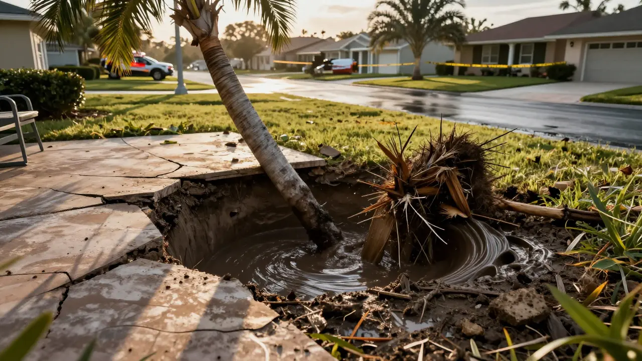 What Are the 3 Sinkhole Cities in Florida? Kissimmee and Other High-Risk Areas